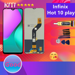 หน้าจอ Lcd Infinix Hot 10 Play งานแท้ จอชุด จอพร้อมทัชสกรีน จอ+ทัช Lcd Display อะไหล่มือถือ Hot 10 Play