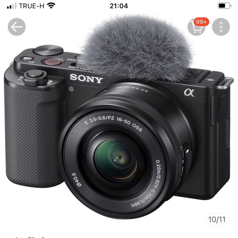 กล้องsony zv e-10 มือสอง