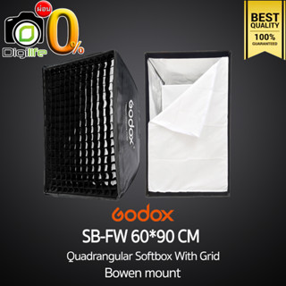 Godox Softbox SB-FW 60*90 cm. With Grid  [ Bowen Mount ] วิดีโอรีวิว , Live , ถ่ายรูปติบัตร , สตูดิโอ