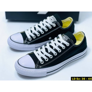 All Star OX Black Color ตัว Classic มี 4 สี ทรงสวย ใส่สบาย รองเท้าสำหรับผู้ชายและผู้หญิง สีสวย G25A002