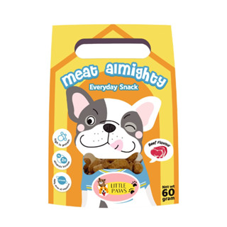 ขนมสุนัข Littlepaws Meat almighty: Everyday snack, beef flavour