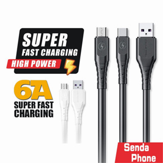 สายชาร์จ USB WK รุ่น WDC-152 ชาร์จเต็มเร็ว Charging Cable พอร์ต Micro/Type-C/iPH