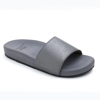 SCHOLL Marine II Bioprint Sandals Pewter รองเท้าแตะ ผู้หญิง เพื่อสุขภาพ สกอล์ แท้