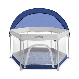 [ใช้ 2 โค้ดลดเพิ่ม] Graco Lite Traveller Playard - Canyon เพลย์ยาร์ด  สำหรับเด็กเล็ก