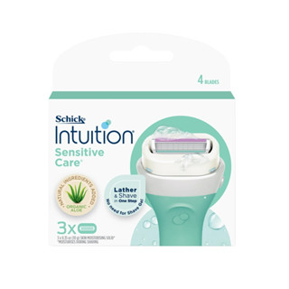 Schick Intuition Sensitive Care Aloe &amp; Vitamin E Refill  ชิค อินทูอิชั่น เซนซิทีฟ แคร์ อโล แอนด์ วิตามินอี รีฟิล