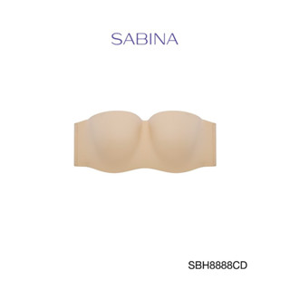 🕊️New🕊️ส่งต่อเกาะอก Sabina ซาบีน่า💯 รุ่น SOFT DOOMM มีโครง (BODY BRA THE SERIES-เกาะอก ) รหัส SBH8888CD สีเนื้อเข้ม