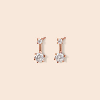 GEMMAPIECE ต่างหูแป้น Issabelle Stud Earring