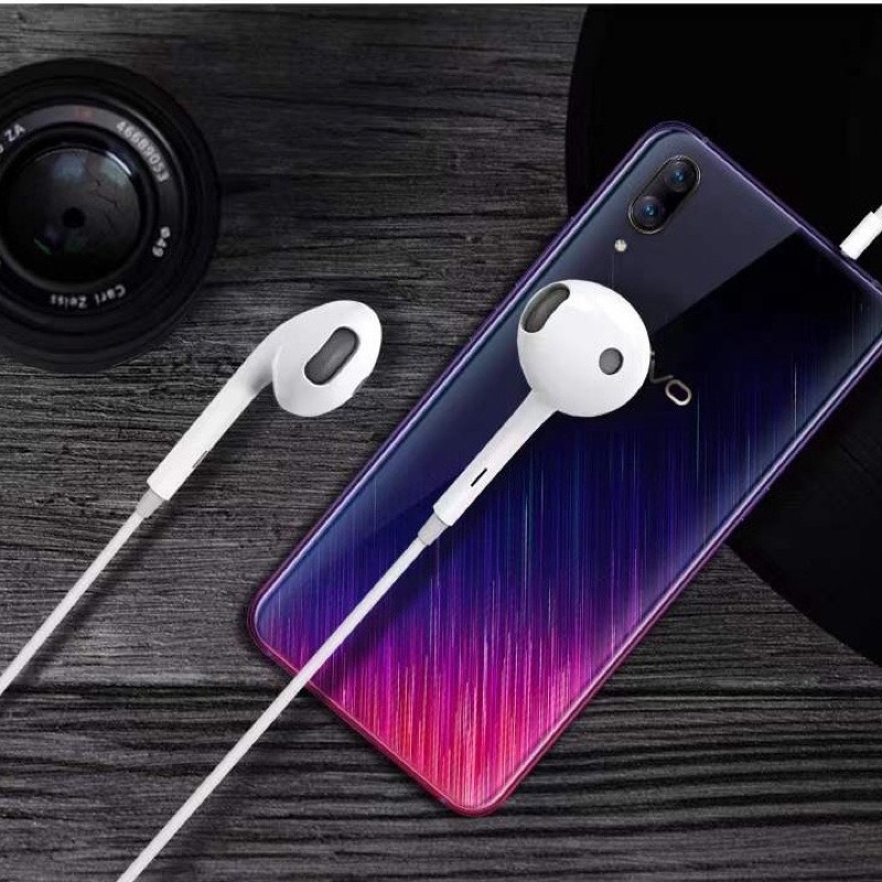หูฟัง oppo  คุณภาพสูง ของแท้ เสียงดี คุณภาพ AAA รองรับการโทร เกมส์ เสียงซ้ายและขวา 3.5mm