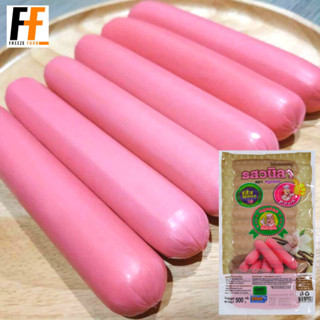 ไส้กรอกหมูรสวนิลา ตราหมูอร่อย 500 กรัม | VANILLA PORK SAUSAGE