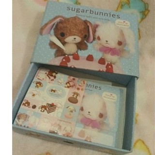 กล่องใส่เซตจดหมายชูก้า​บัน​นี่​ sugarbunnies​