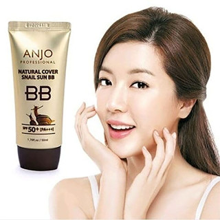 anjo natural cover snail sun bb cream