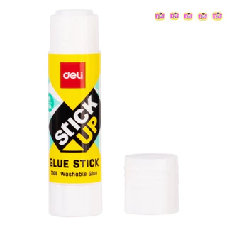 Deli Glue Stick กาวแท่ง แพ็ค 12 แท่ง ขนาด 36/21 /15/ 9 กรัม กาว อุปกรณ์สำนักงาน เครื่องเขียน ขายส่ง