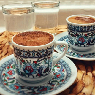 (พร้อมส่ง) Turkish porcelain coffee cup - แก้วกาแฟ นำเข้าจากตุรกี