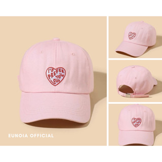 [พร้อมส่ง] CHILL VIBES CAP หมวกแก๊ป ปักหัวใจ 💗