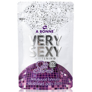 A Bonne Very Sexy Whitening Salt Scrub 120g  เอ บอนเน่ เวรี่ เซ็กซี่ ไวท์เทนนิ่ง ซอลท์ สครับ  120g.