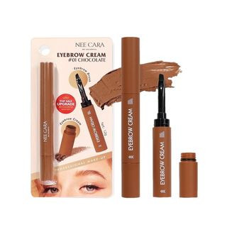 (N276) มูสครีมเขียนคิ้ว นีคาร่า Nee Cara Eyebrow Cream