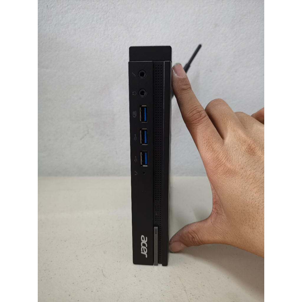 Mini PC Acer CPU Core i5-7400T ฮาร์ดดิสก์ SSD มือสอง เปิดเครื่องเร็วแค่ 20 วินาที ลงโปรแกรมให้พร้อมใ