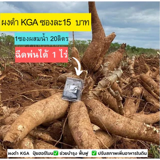 ผงดำ KGA นวัตกรรมเกษตรกรไทย ซองละ15