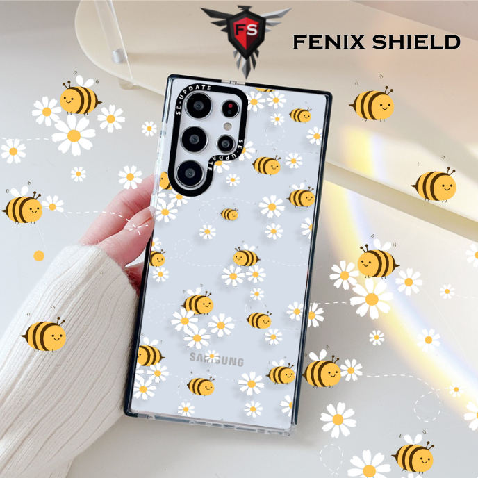 เคส FenixShield – [ FLOWER BEE ] สำหรับ Galaxy S25 / S24 / S23 / S22 / FE / Plus / Ultra ราคา ถูกที่สุด ดีลบีเคเค แกลเลอรีภาพที่ 6