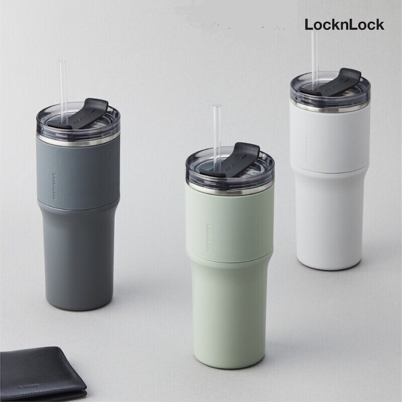 LocknLock กระบอกน้ำเก็บอูณหภูมิ Metro Drive Tumbler ความจุ 650 ml. รุ่น LHC4277S