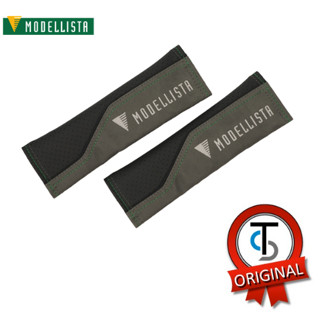 Modellista Seat Belt Shoulder PAD SET ปลอกหุ้มสายเข็มขัดนิรภัย สีเทา