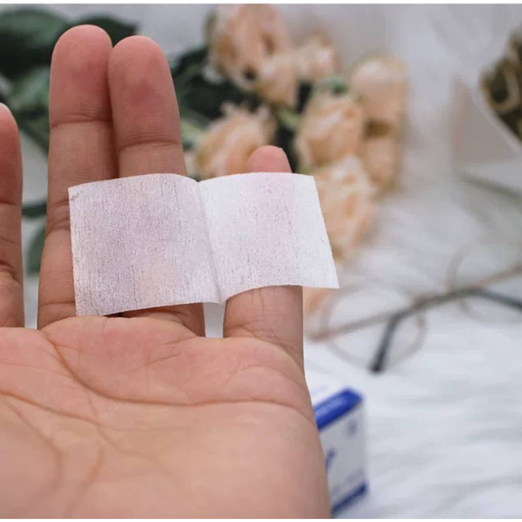 200 ชิ้น/กล่อง Alcohol pad แผ่นแอลกอฮอล์เช็ดทำความสะอาด แอลกอฮอล์แผ่น แผ่นทำความสะอาด - รูปที่ 5