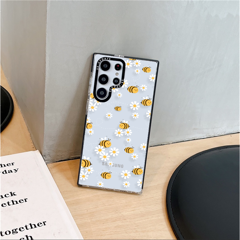 เคส FenixShield – [ FLOWER BEE ] สำหรับ Galaxy S25 / S24 / S23 / S22 / FE / Plus / Ultra ราคา ถูกที่สุด ดีลบีเคเค แกลเลอรีภาพที่ 8