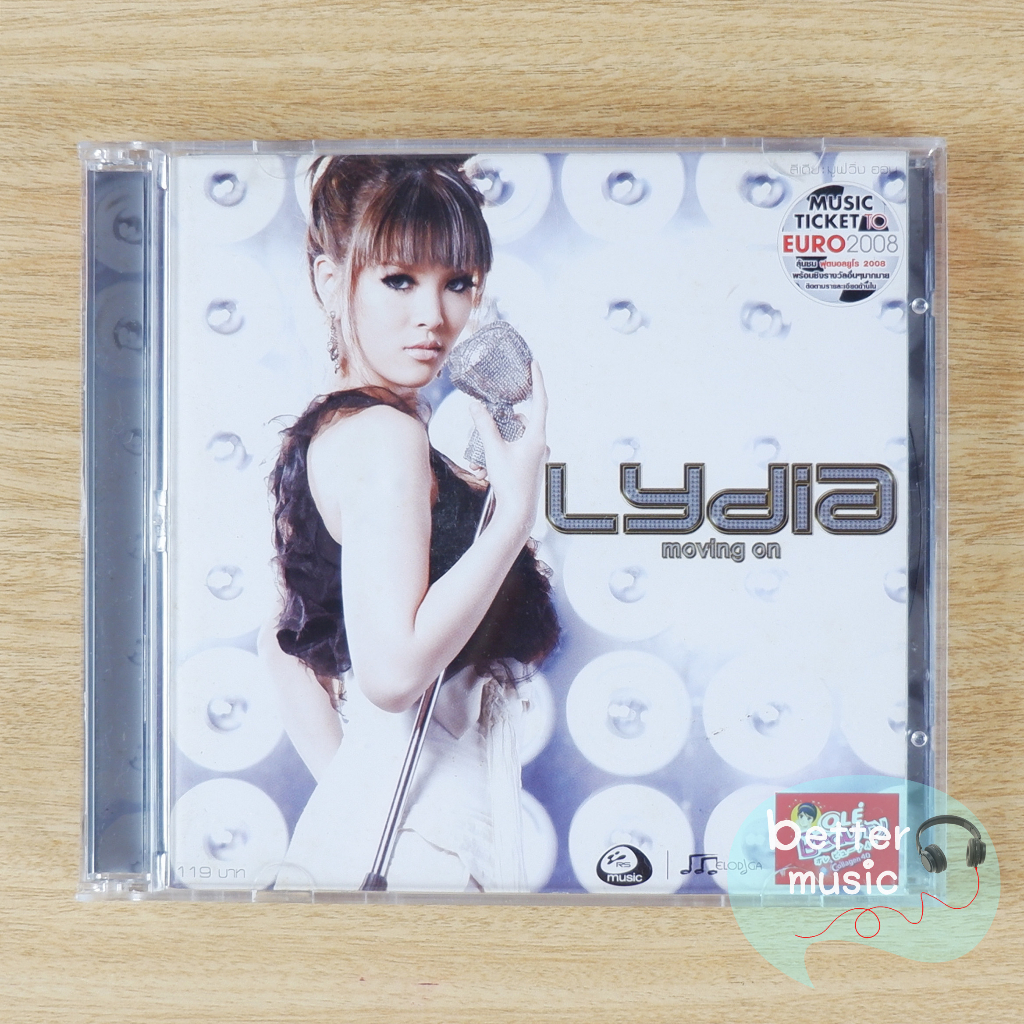 CD เพลง ลีเดีย ศรัณย์รัชต์ (Lydia) อัลบั้ม Moving On