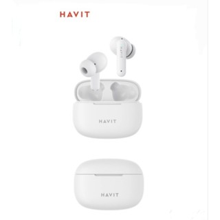 หูฟังบลูทูธไร้สาย HAVIT Tw967 true Wireless มีไมค์ในตัว สีดำ,สีขาว,สีชมพู,สีฟ้า