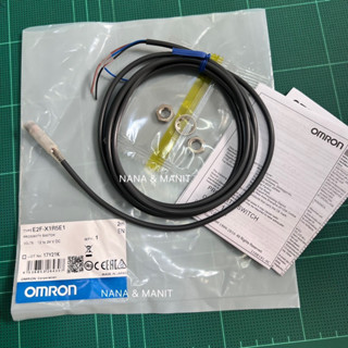 E2F-X1R5E1 Proximity Sensor จับโลหะ หัวM8 ระยะจับ 1.5mm 3สาย NPN NO