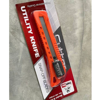 [ยกแผง6อัน] มีดคัตเตอร์ พลาสติก ขนาดใหญ่ ยี่ห้อ Eagle one คัตเตอร์