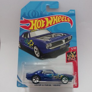 รถเหล็ก Hotwheels CUSTOM 67 PONTIAC FIREBIRD (ib38)