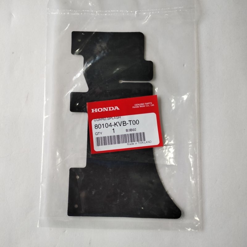 แผ่นยางกันโคลน CLICK110i แท้ศูนย์ 80104-KVB-T00