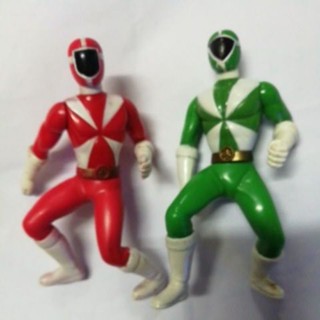 ขบวนการมนุษย์ห้าสี soft vinyl model super sentai bandai 2009