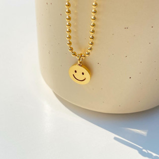playstuff - Bold smiley necklace