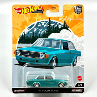 Hotwheels Premium | Volvo 142 GL ล้อยาง สเกล 1:64