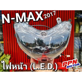 ไฟหน้า LED YAMAHA N-MAX NMAX155 2017 ติดรถ HMA 2007-258-00