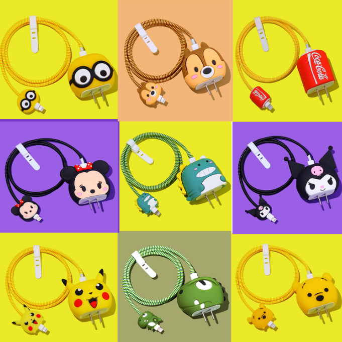 เคสหัวชาร์จ18W/20W.กับที่กันสายหัก+สายพันสายชาร์จ(มีสินค้าพร้อมส่ง)ส่งจากไทย