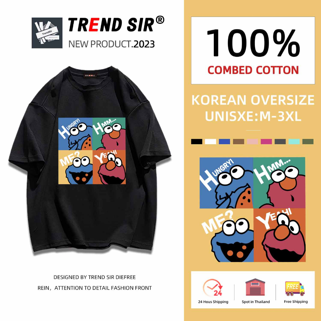 TrendSir พร้อมส่ง เสื้อเชิ้ต ผ้าฝ้าย 100% สไตล์วินเทจ ใส่สบาย มี 8 สี ไซซ์ M-3Xl