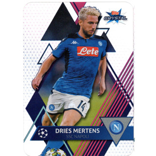 1 x Dries Mertens #69 Topps CRYSTAL 2019/20 cards