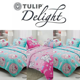 ผ้าปูที่นอน ลาย Charmy Kitty/Tulip Delight