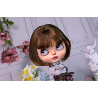 วิกสวมแคปยืดบลายธ์พร้อมส่ง blythe วิกตุ๊กตา 9"-10"