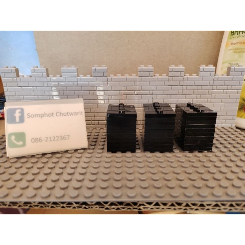 ฐานบล็อคตัวต่อเลโก้ 2x3 งานจีนแผ่นละ2บาท