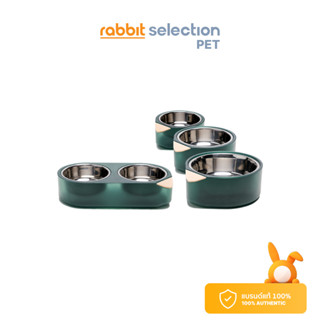 Pidan Pet Bowl-S-Double- Green ชามปรับอุณหภูมิอาหารสัตว์เลี้ยง