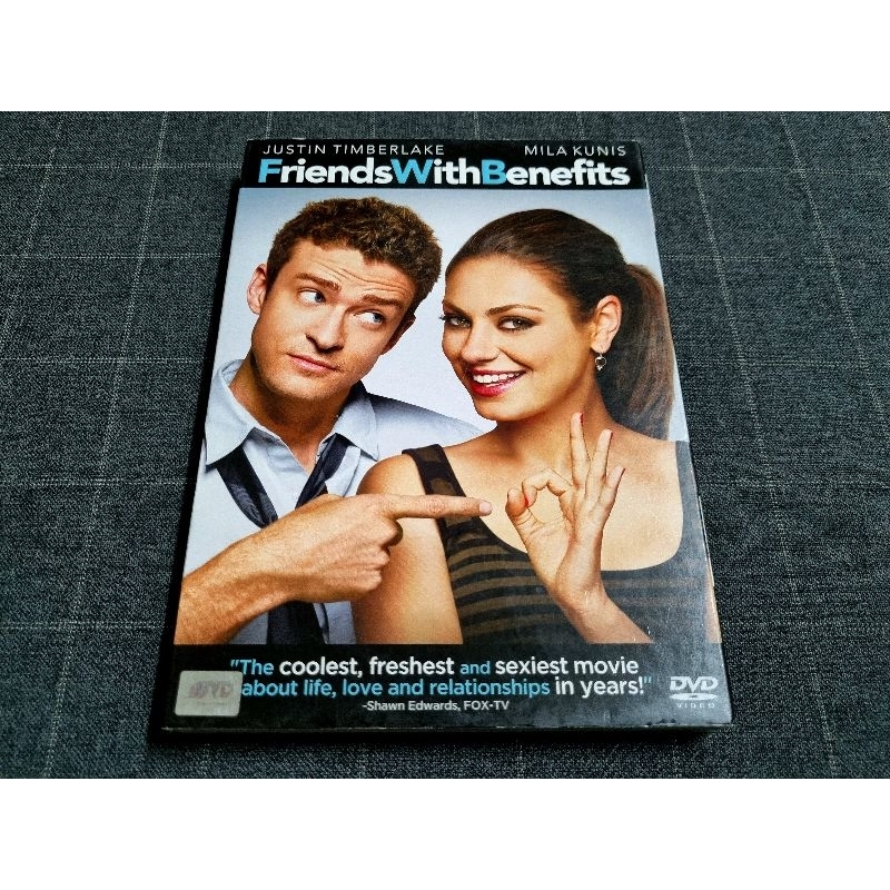 DVD ภาพยนตร์โรแมนติกคอมเมดี้ "Friends with Benefits / เพื่อนกัน มันส์กระจาย" (2011)