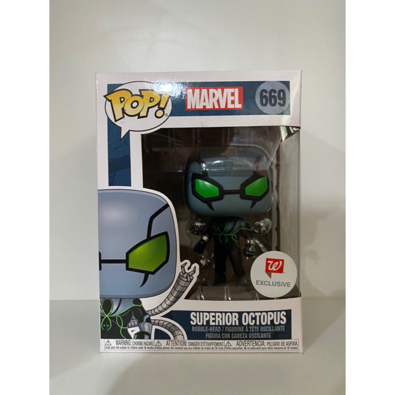 Funko Pop Superior Octopus Marvel Spider Man Exclusive 669 .