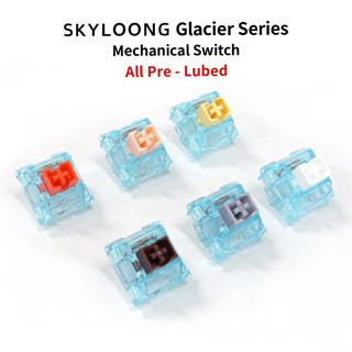 SKYLOONG SWITCH Serie 5pin /Glacier/Glacier Silent/Chocolate มีให้เลือก 1ตัว/35ตัว/70ตัว