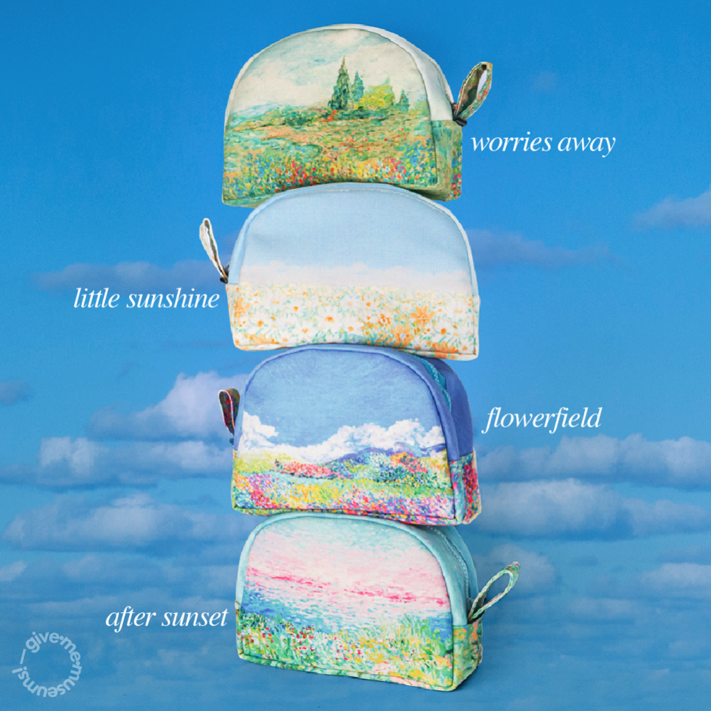 Protective buddy bag กระเป๋าอเนกประสงค์ ด้านในเป็นผ้ากันน้ำ กันกระแทก กระเป๋าเครื่องสำอางค์
