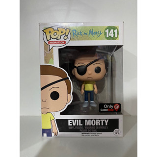 Funko Pop Evil Morty Rick And Morty Exclusive 141 Damage Box