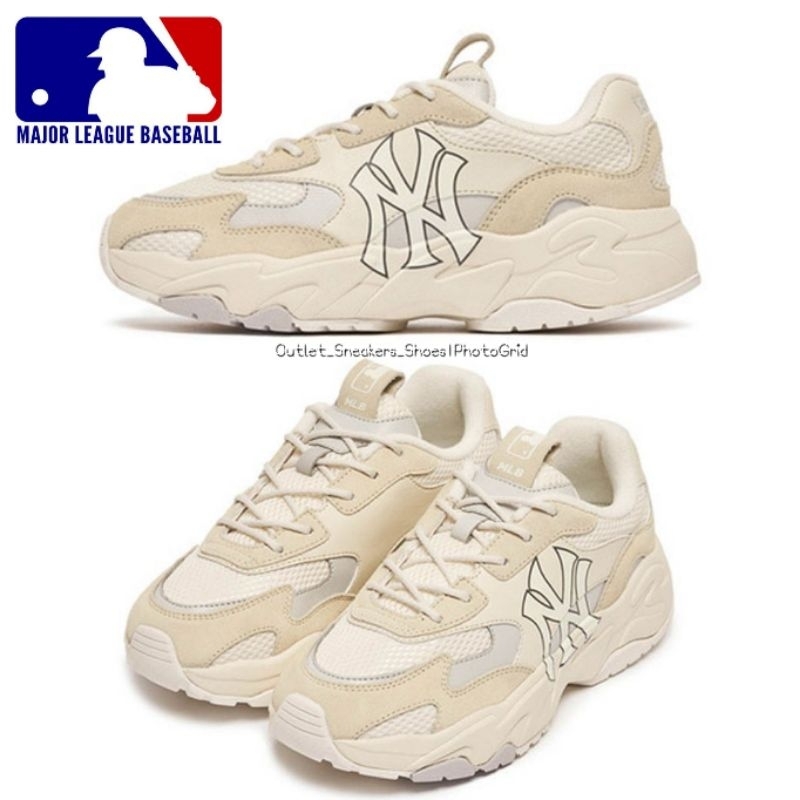 รองเท้า MLB Big Ball Chunky Lite NY Unisex ส่งฟรี